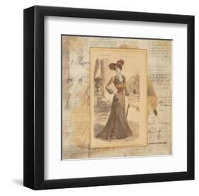 Weiner Fashion I-Werner Plank-Framed Art Print