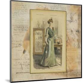 Weiner Fashion III-Werner Plank-Mounted Art Print