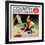 "Weiner Roast," Country Gentleman Cover, May 1, 1934-Henry Hintermeister-Framed Giclee Print