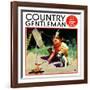 "Weiner Roast," Country Gentleman Cover, May 1, 1934-Henry Hintermeister-Framed Giclee Print