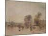 Weir and Cattle-J. M. W. Turner-Mounted Giclee Print