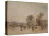 Weir and Cattle-J. M. W. Turner-Stretched Canvas