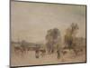 Weir and Cattle-J. M. W. Turner-Mounted Giclee Print