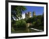 Weir Below Durham Cathedral, Durham, England, United Kingdom, Europe-null-Framed Photographic Print