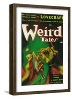 Weird Tales-null-Framed Art Print