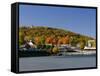 Weirs Beach on Lake Winnipesauke, Laconia, New Hampshire, USA-Jerry & Marcy Monkman-Framed Stretched Canvas