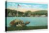 Weirs, Interlaken Park, Lake Winnipesaukee, New Hampshire-null-Stretched Canvas