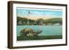 Weirs, Interlaken Park, Lake Winnipesaukee, New Hampshire-null-Framed Art Print