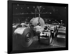 Weirton Steel Mill-null-Framed Premium Photographic Print