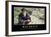 Weisheit: Motivationsposter Mit Inspirierendem Zitat-null-Framed Photographic Print