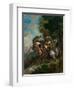 Weislingen Captured by Gotz's Men, 1853-Eugene Delacroix-Framed Giclee Print