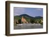 Weissenkirchen Pfarrkirche and Vineyards, Wachau, UNESCO World Heritage Site, Lower Austria-Charles Bowman-Framed Photographic Print