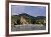 Weissenkirchen Pfarrkirche and Vineyards, Wachau, UNESCO World Heritage Site, Lower Austria-Charles Bowman-Framed Photographic Print