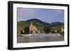 Weissenkirchen Pfarrkirche and Vineyards, Wachau, UNESCO World Heritage Site, Lower Austria-Charles Bowman-Framed Photographic Print