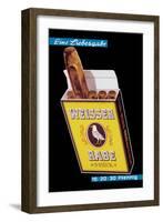 Weisser Rabe Cigars-Hugo Laubi-Framed Art Print