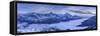 Weisshorn Above Zermatt, Valais, Switzerland-Jon Arnold-Framed Stretched Canvas