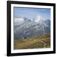 Weisshorn, Switzerland-null-Framed Photographic Print