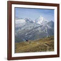 Weisshorn, Switzerland-null-Framed Photographic Print