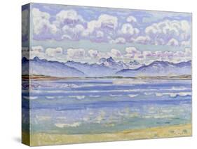 Weisshorn, von Montana aus gesehen. 1915-Ferdinand Hodler-Stretched Canvas