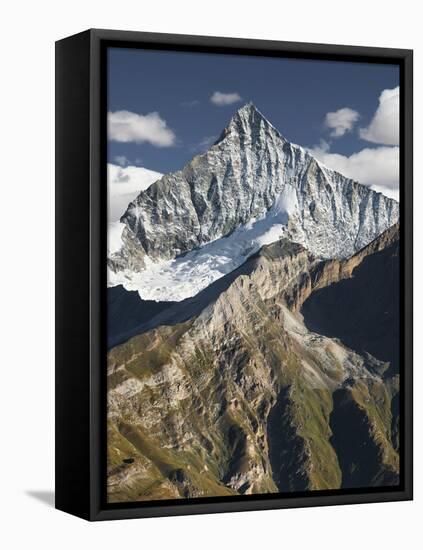 Weisshorn, Zermatt, Valais, Switzerland-Rainer Mirau-Framed Stretched Canvas