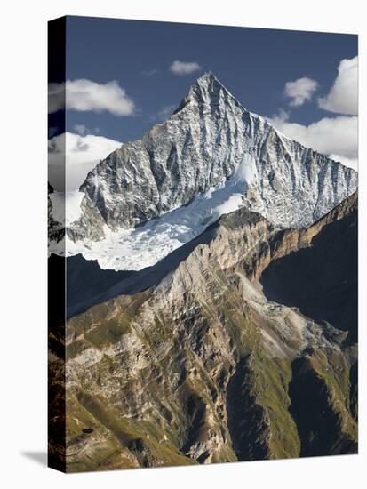 Weisshorn, Zermatt, Valais, Switzerland-Rainer Mirau-Stretched Canvas