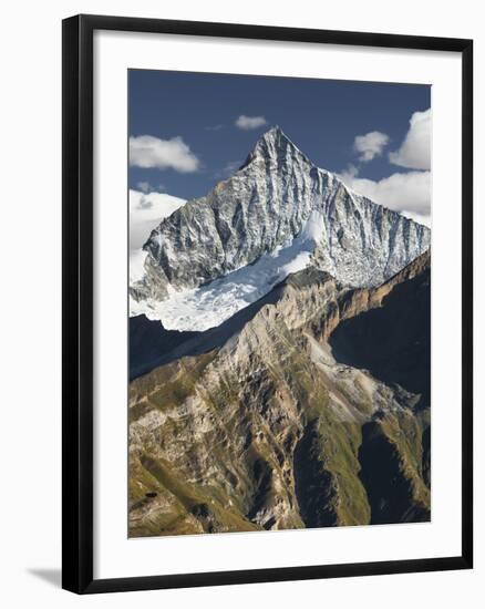 Weisshorn, Zermatt, Valais, Switzerland-Rainer Mirau-Framed Photographic Print