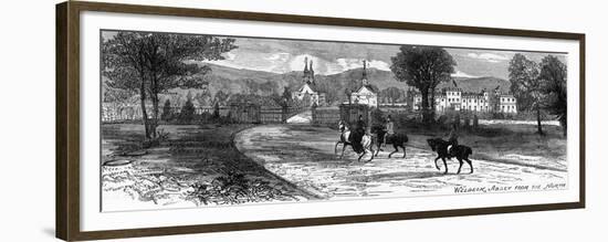 Welbeck Abbey from the North-null-Framed Premium Giclee Print