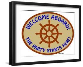 Welcome Aboard Party-Mark Frost-Framed Giclee Print