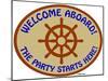 Welcome Aboard Party-Mark Frost-Mounted Giclee Print