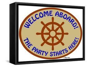 Welcome Aboard Party-Mark Frost-Framed Stretched Canvas