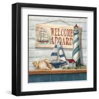 Welcome Aboard-Conrad Knutsen-Framed Art Print