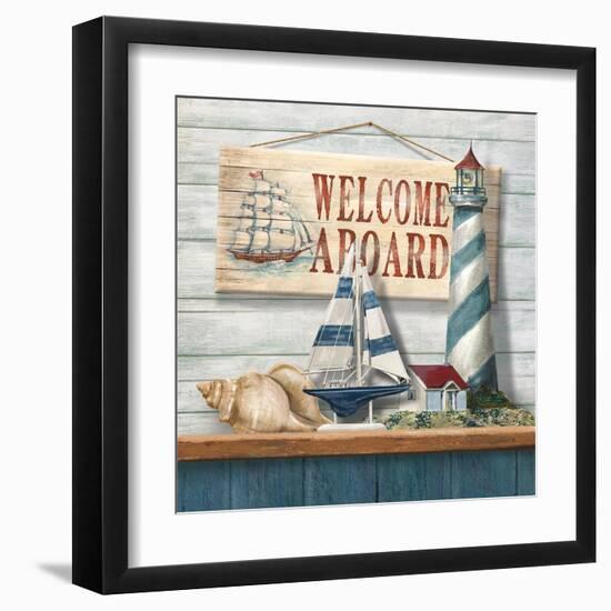 Welcome Aboard-Conrad Knutsen-Framed Art Print