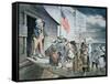 Welcome All Cartoon, 1880-Joseph Keppler-Framed Stretched Canvas