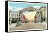 Welcome Arch, Rock Springs, Wyoming-null-Framed Stretched Canvas