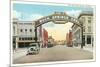 Welcome Arch, Rock Springs, Wyoming-null-Mounted Premium Giclee Print