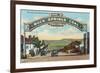 Welcome Arch, Rock Springs, Wyoming-null-Framed Premium Giclee Print