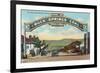 Welcome Arch, Rock Springs, Wyoming-null-Framed Premium Giclee Print