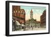 Welcome Arch, Union Depot, Denver, Colorado-null-Framed Art Print