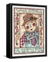 Welcome Autumn-Shelly Rasche-Framed Stretched Canvas