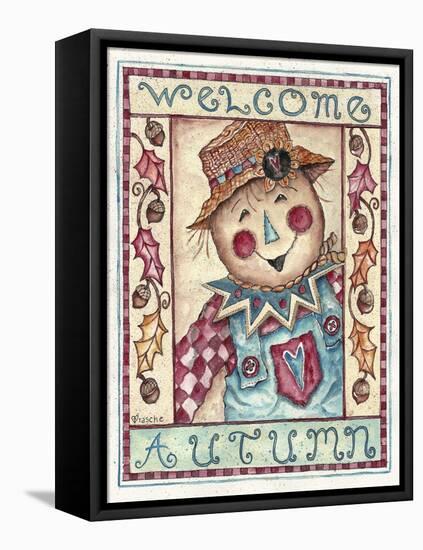 Welcome Autumn-Shelly Rasche-Framed Stretched Canvas