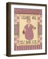 Welcome Baby I-Debbie McMaster-Framed Giclee Print