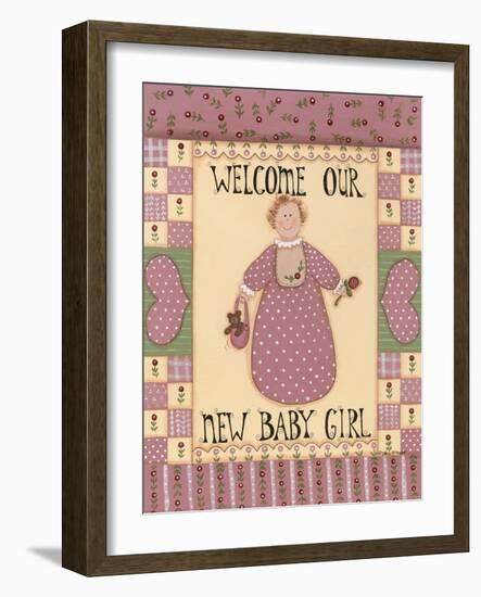 Welcome Baby I-Debbie McMaster-Framed Giclee Print