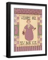 Welcome Baby I-Debbie McMaster-Framed Giclee Print