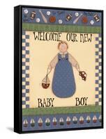 Welcome Baby II-Debbie McMaster-Framed Stretched Canvas