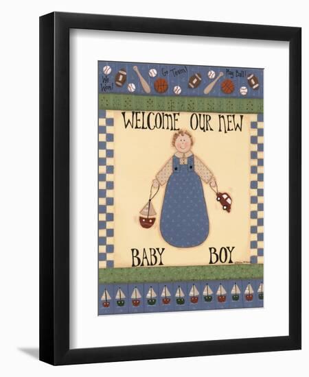 Welcome Baby II-Debbie McMaster-Framed Giclee Print