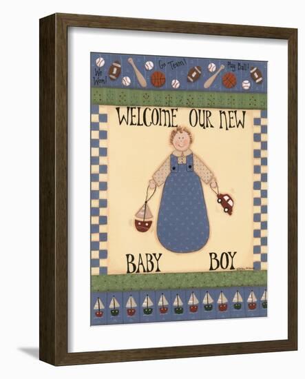 Welcome Baby II-Debbie McMaster-Framed Giclee Print