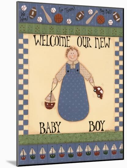 Welcome Baby II-Debbie McMaster-Mounted Giclee Print