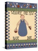Welcome Baby II-Debbie McMaster-Stretched Canvas