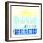 Welcome Beach 1-LightBoxJournal-Framed Giclee Print