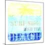 Welcome Beach 1-LightBoxJournal-Mounted Giclee Print